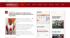 Desktop Screenshot of fcbarreirense.com