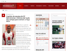 Tablet Screenshot of fcbarreirense.com